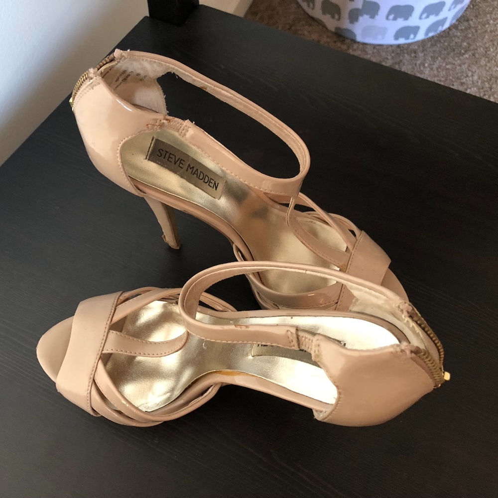Nude Steve Madden heels